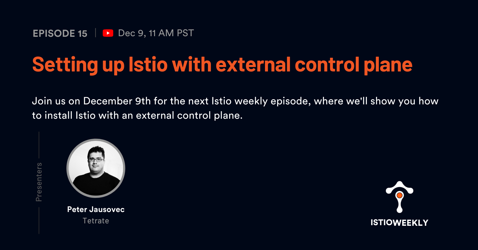 Setting up Istio with external control plane