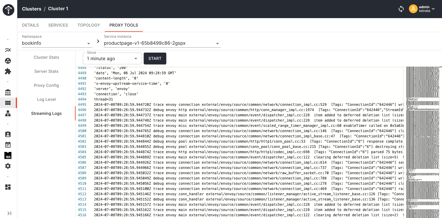 proxy logs